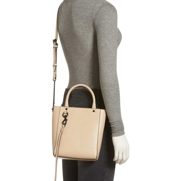 Rebecca Minkoff Chain Tote Crossbody Bag - Picture 13 of 13